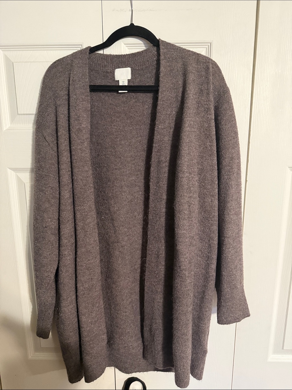 H&M Open-Front Taupe/Brown Women’s Cardigan